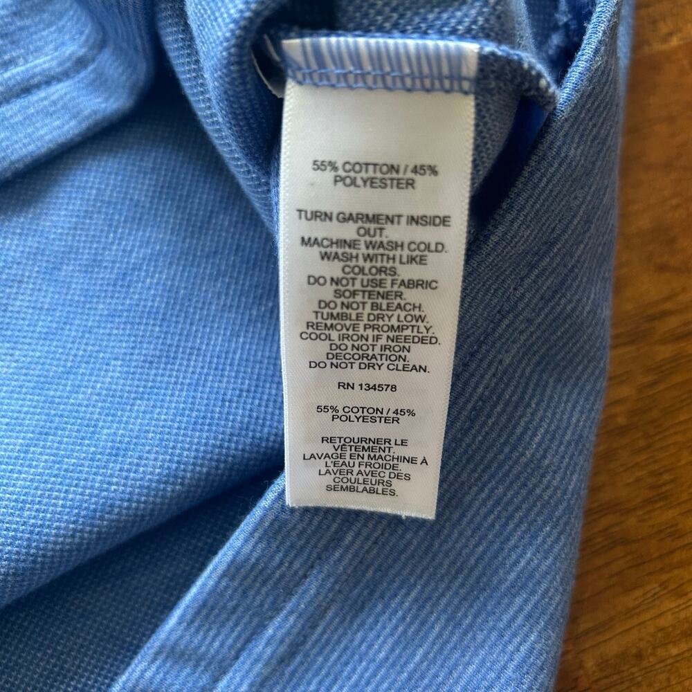 Vineyard Vines Men’s XL Light Blue Half-Zip Pullover – Preppy Classic.​ - Picture 3 of 8